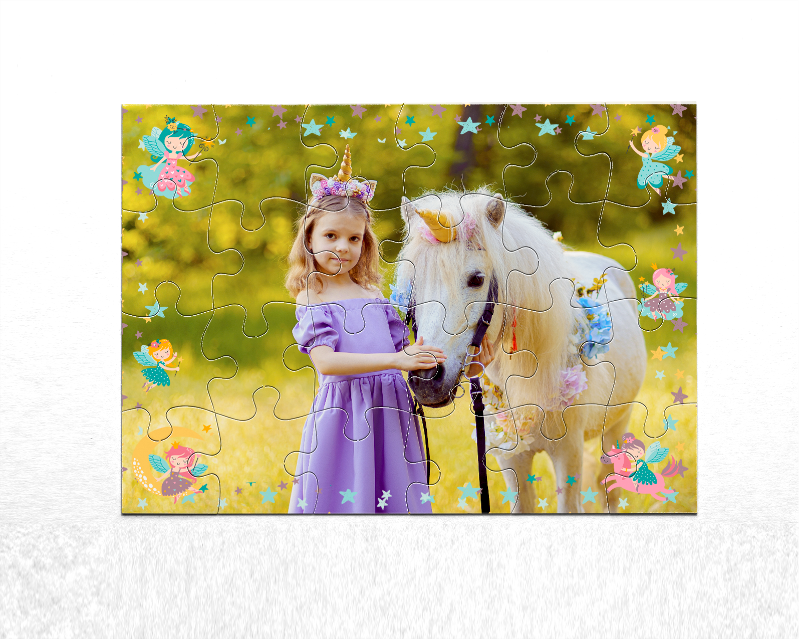 Puzzle infantil personalizado temática Hadas